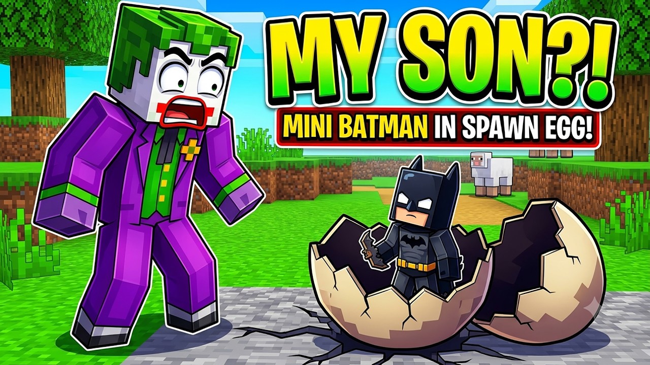 Joker Meets BatBoy for the First Time in Minecraft!