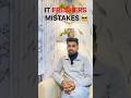 IT freshers mistakes 😂 #freshers #jobs #btech #tech #ai #vlog #shorts #trending #smartphone #vlogas