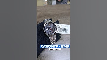 The Casio Enticer MTP-1374D – sleek, durable.  #casioenticer #mtpp1374d #watchesinkenya #casioszn