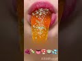 Satisfying Rainbow Desserts 🍭 ASMR Mukbang Experience#asmr #satisfying #relax #triggersforsleep