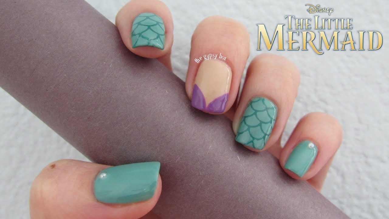 Little Mermaid Nail Art Stickers - wide 3