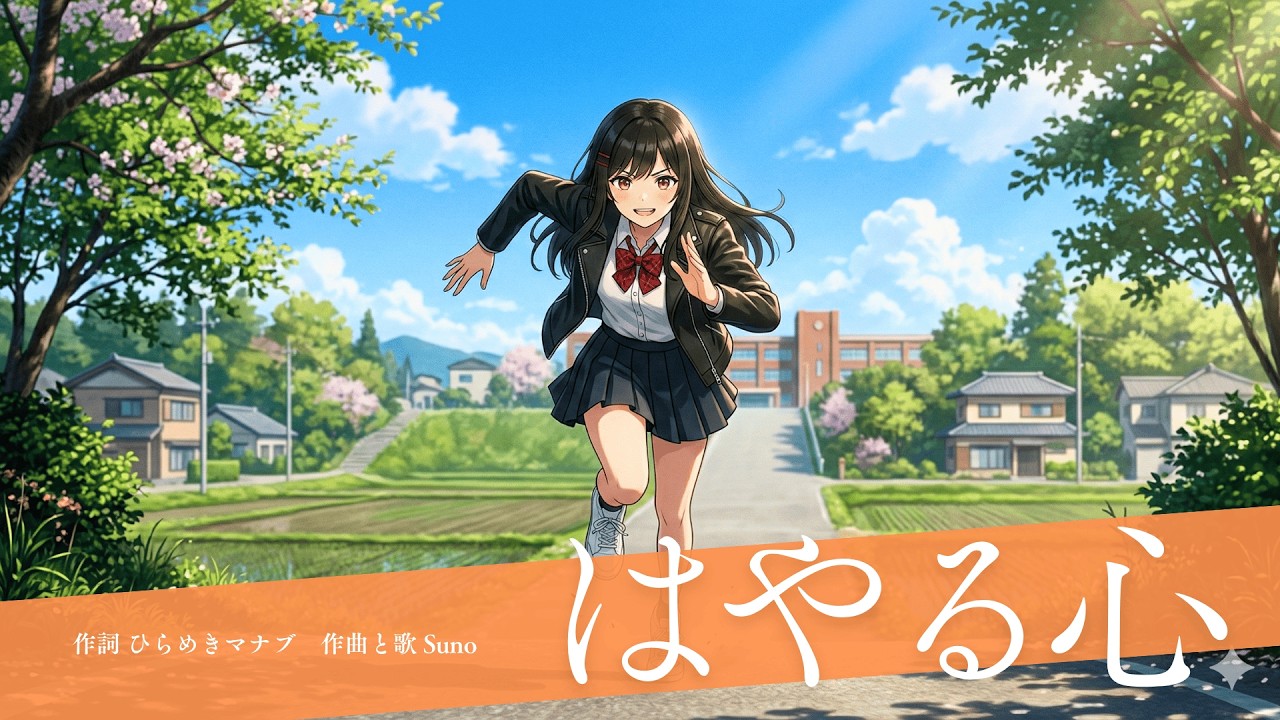 はやる心　★★★★　#ai #音楽 #suno #オリジナル曲 #rock #ガールズバンド