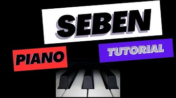 PIANO SEBEN TUTORIAL 1-4-5-4 (Instructor - Caleb Fadhili)