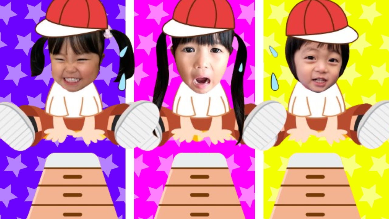 とびばこチャレンジ！　何段まで跳べるかな？　まりちゃんいずちゃんチャンネル