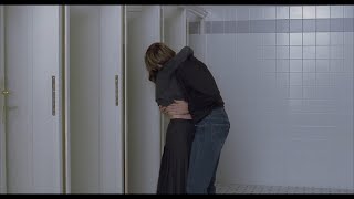 The Piano Teacher (2001) - Passionate Kiss in the Restroom Scene | Erika and Walter | PassionVerse