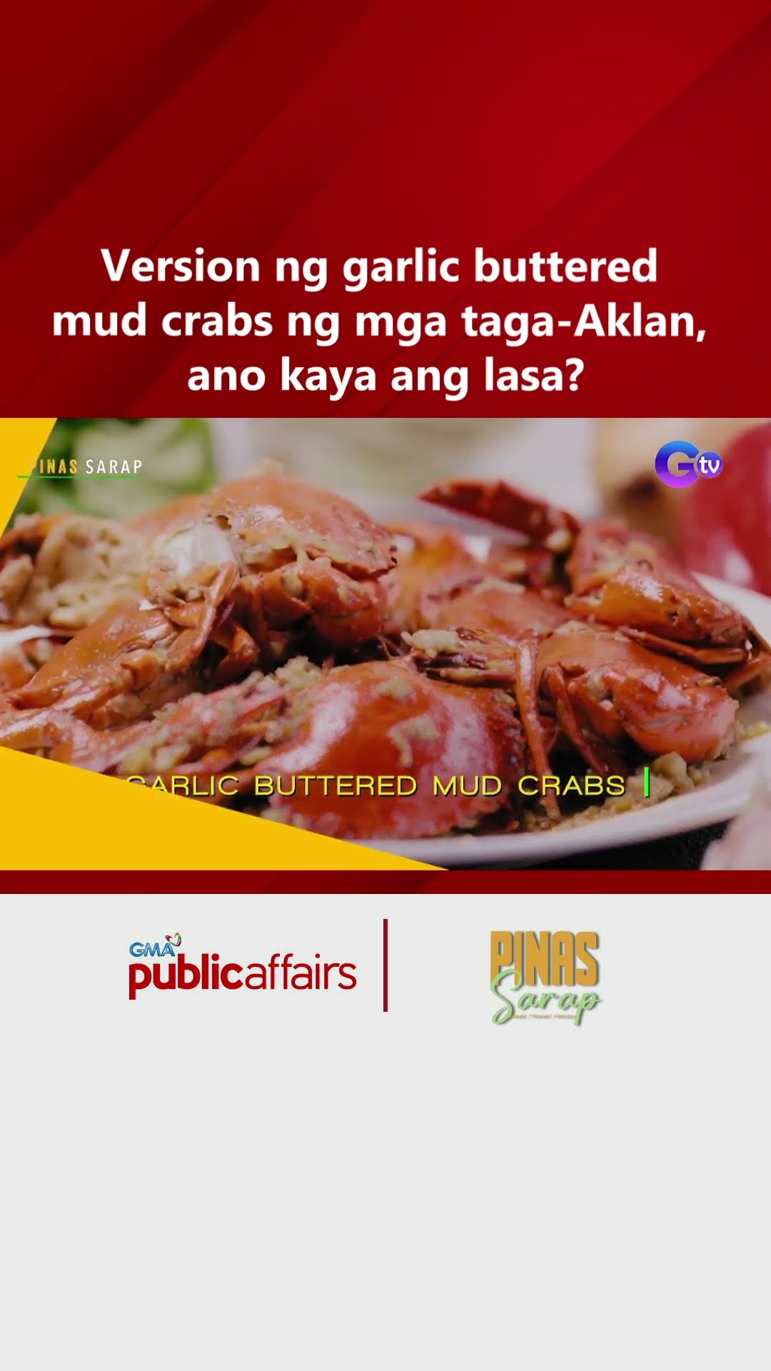 Version ng garlic buttered mud crabs ng mga taga-Aklan, ano kaya ang lasa? | Pinas Sarap