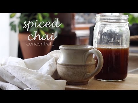 Spiced Chai Concentrate