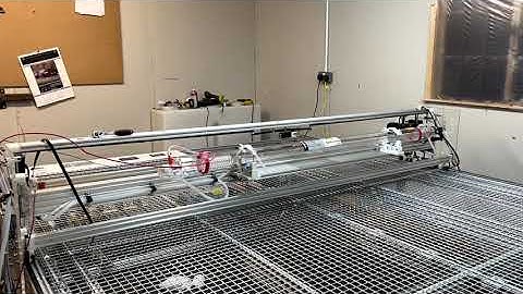 Biggest CO2 Laser Cutting Table on YouTube: Part 9. Nearly there Pt1