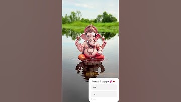 Ganpati bappa moraya 💞#ganesh #ganpati #ganeshchaturthi #ganesha #ganeshutsav #ganpatibappa #viral