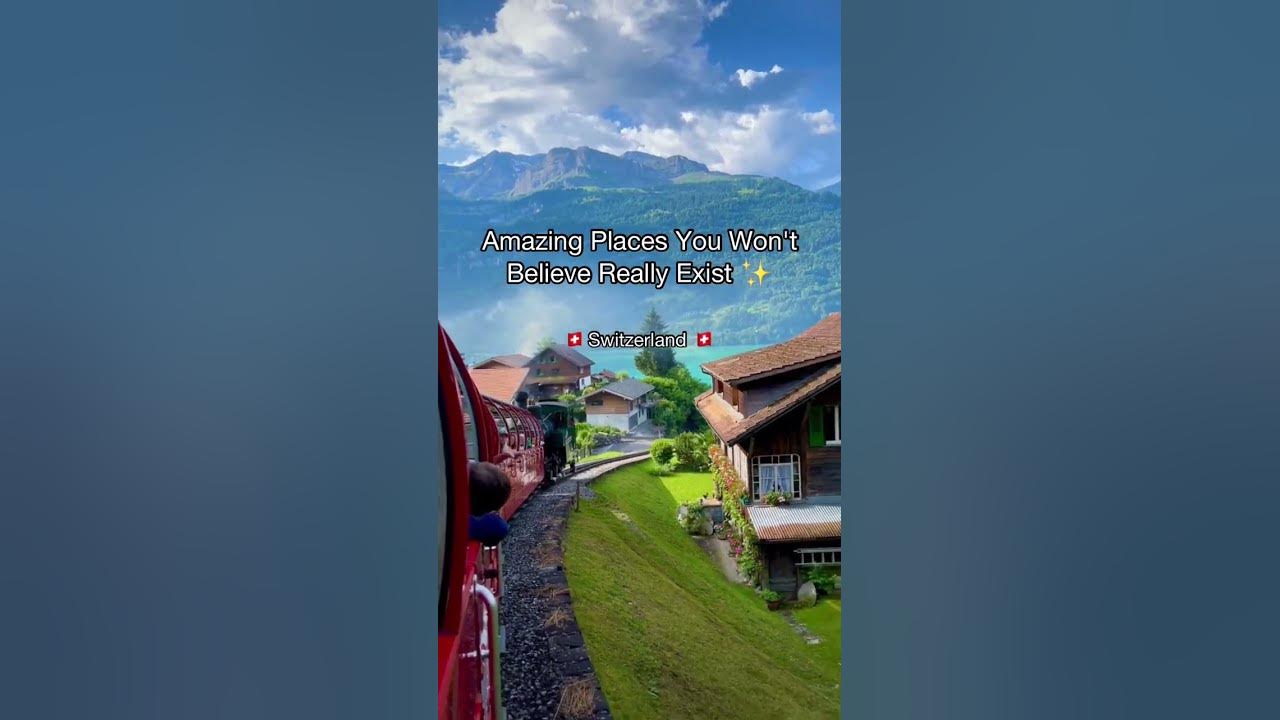Most beautiful places in Switzerland that you should see 🤩✨ #shorts #switzerland