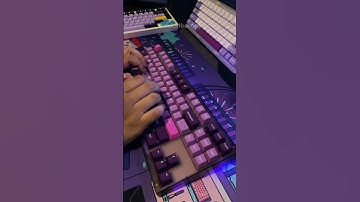 Transition Lite / HMX Hyacinth V2 #keyboard #mechanicalkeyboard #asmr #typing #keyboardasmr