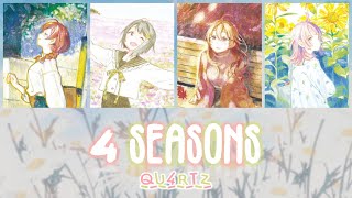 QU4RTZ - 4 SEASONS (Color Coded, Kanji, Romaji, Eng)