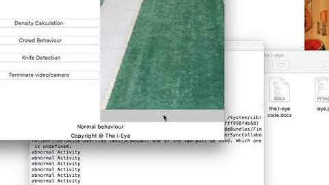 CROWD BEHAVIOR DETECTION AND MONITORING SYSTEM