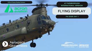 Farnborough International Airshow 2026: Flying Display Live Stream - Day 1