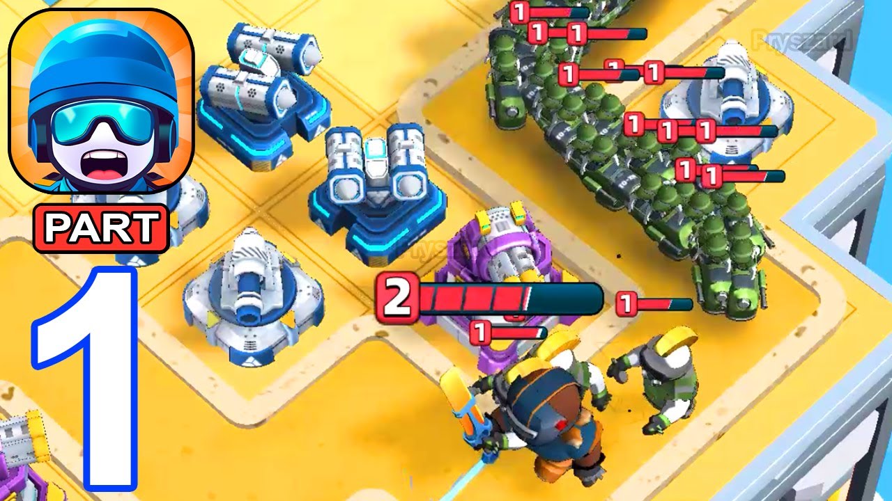Island Defense TD Mega War - Android Gameplay #1 Tower Base Defense ...