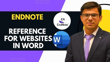 How to Add a Web Page Reference to EndNote