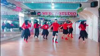 Love For You || Line Dance || Chore Wandy Hidayat Dec 2023 || Demo Mercy