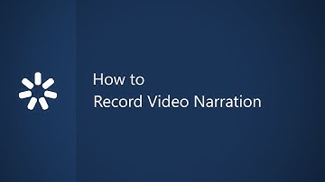 How to Record Video Narration