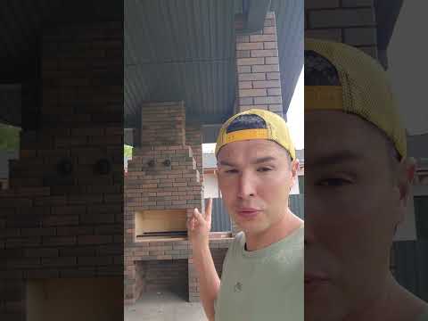 СДЕЛАЛИ БЫ СЕБЕ ТАК? НОВАЯ ФИШКА НАШИХ ДОМОВ! ЗОНА БАРБЕКЮ НА ТЕРРАСЕ С ПЕЧКОЙ И ПАЛУБОЙ #shorts