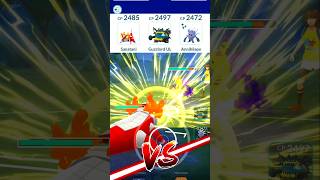 Guzzlord 💥 Annihilape 💥 Skeledirge 🔥 || @pokemongo #shorts #battle #pvpteam
