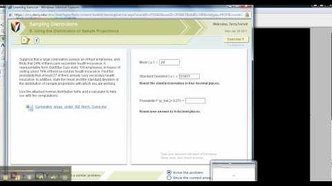 Normal Distribution Using Minitab