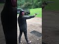 Girl from Brazil shooting the Smith &amp; Wesson 44 Magnum model 629