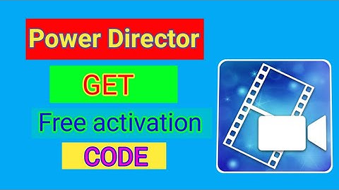 How to get free activation code for power director