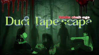 چالش فرارازچسب با مجازات فلک  Duct tape scape challenge with falaka challenge