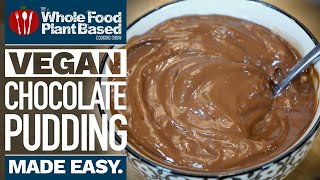 Best Vegan Chocolate Pudding