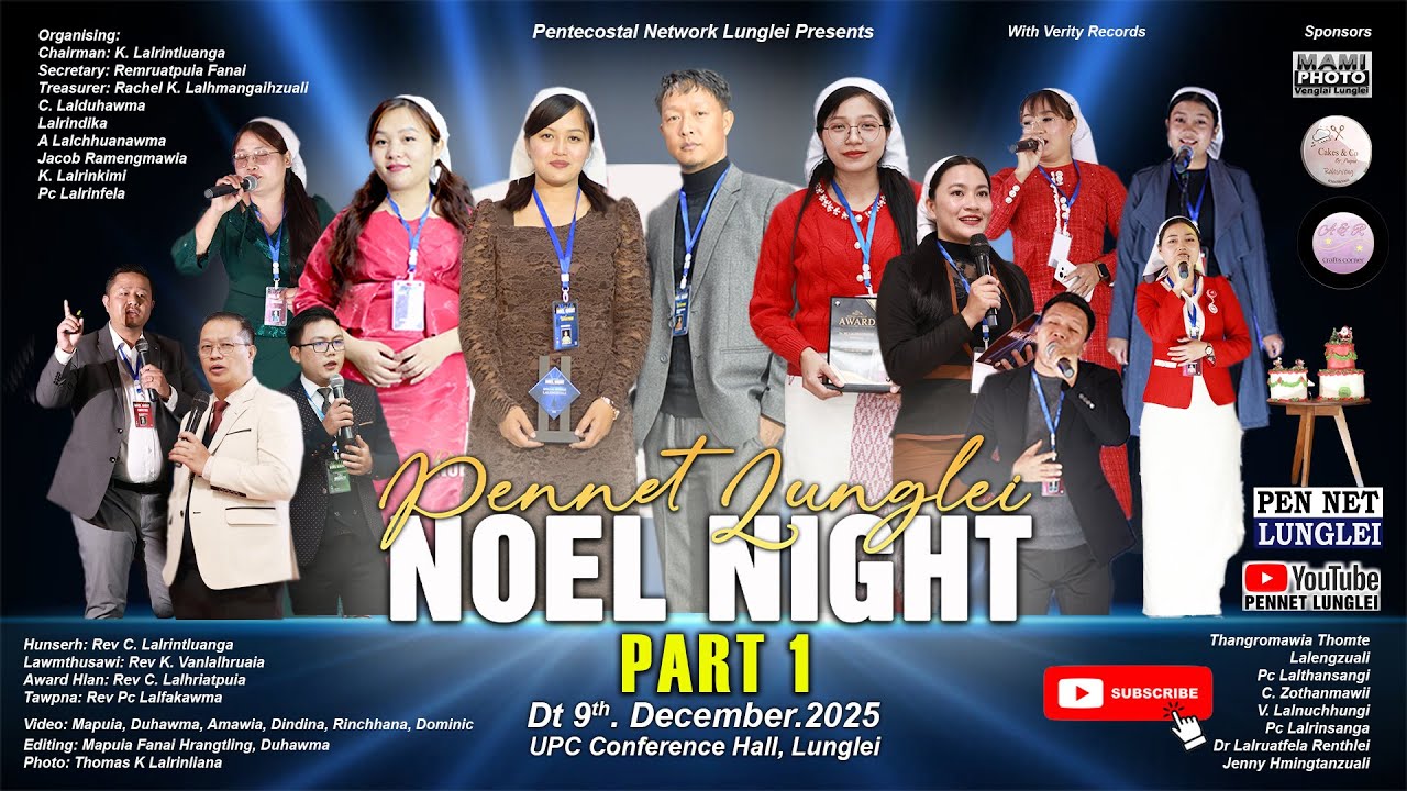 PENNET LUNGLEI NOEL NIGHT 2025 PART 1
