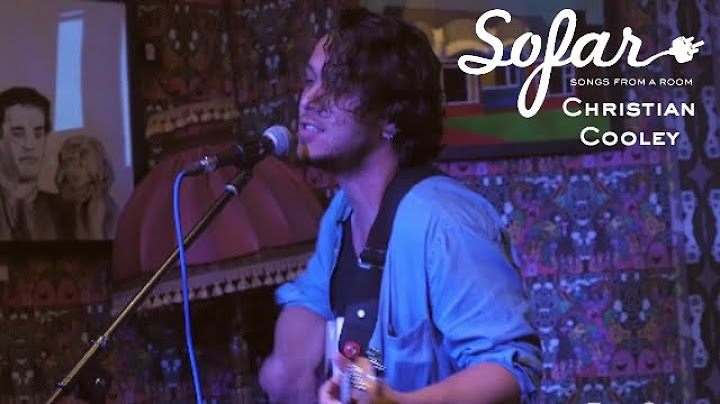 Christian Cooley - So I’ve Heard | Sofar Brighton