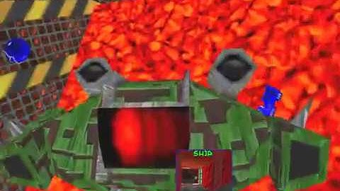 Descent 2 Lost Levels, level 4, Insane difficulty cold start no death no save