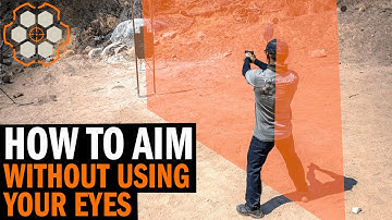 How to Aim a Pistol Without Using Your Eyes - Finding Your Natural Point of Aim