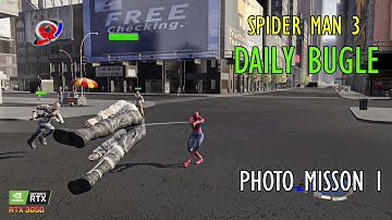 Spider Man 3 Daily Bugle Photo Mission 1 | Talk to Robbie for Photo assignments