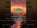 Today's daily prayer of feeling alone