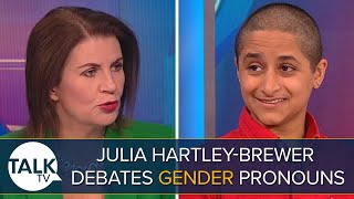 “You Were Born And You Didn’t Have Dangly Bits” | Julia HartleyBrewer Debates Gender Pronouns