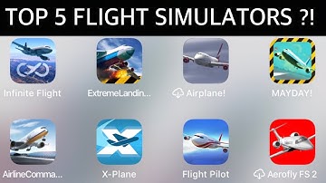 Top 5 BEST Flight SIMULATORS For Mobile