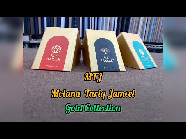 RAHIM SONS TAILORS AND FABRICS Introduces #mtj Gold Collection Fragrance || #mtj fragrance #review class=