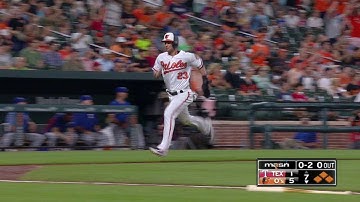 TEX@BAL: Machado plates Rickard with a bloop single