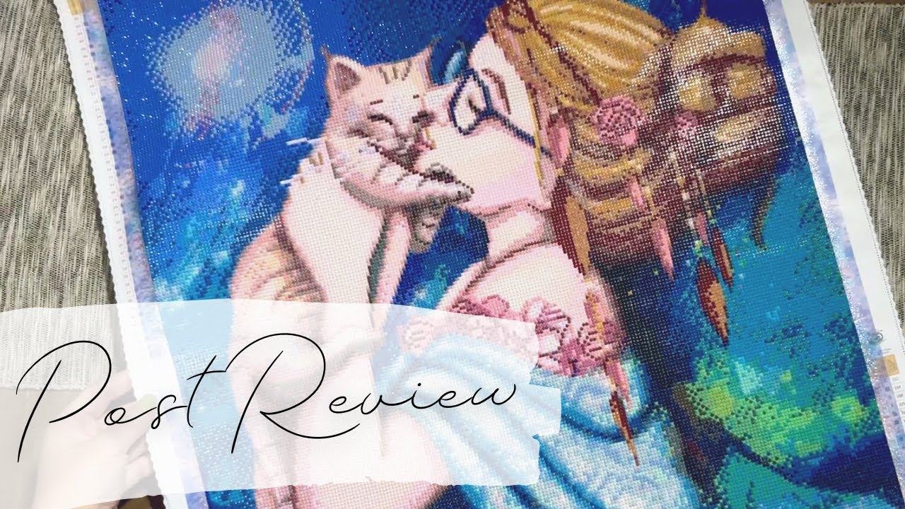 Reveal and Review "Take Care" Diamond Painting Kit from Oraloa and