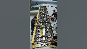 Witness the complex internal workings of a #shorts #aerospace #engineering #aircraft #trending