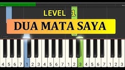 nada piano dua mata saya - tutorial piano grade 1 - lagu anak anak indonesia - not pianika  - Durasi: 1:18. 