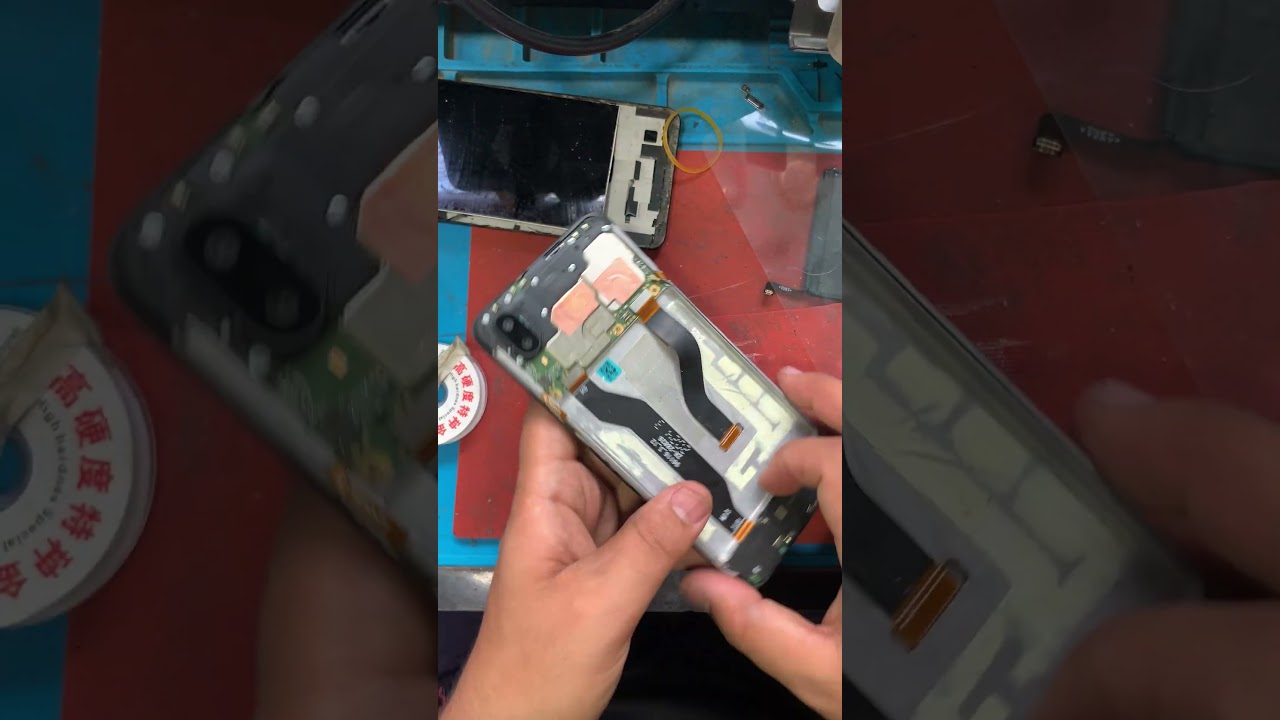 Samsung  Galaxy A10s Assembly After Successful Front Glass Replacement
