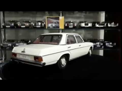W115 Mercedes 220 Strich 8 rot 1968-1:24 WELLY *NEW*