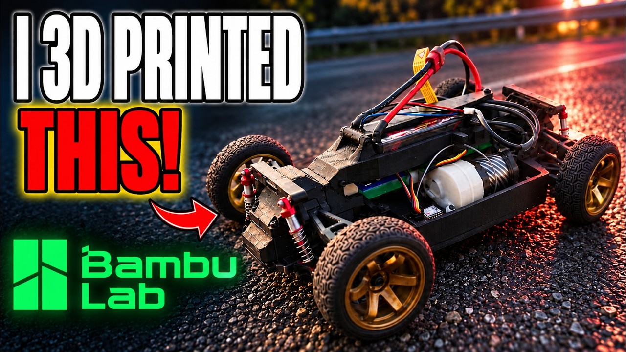 My 3D-Printed RC Car Was Impossible to Control