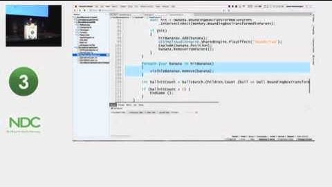 Making 2D Games that Run Everywhere using C# and CocosSharp   James Montemagno Mobile clip27