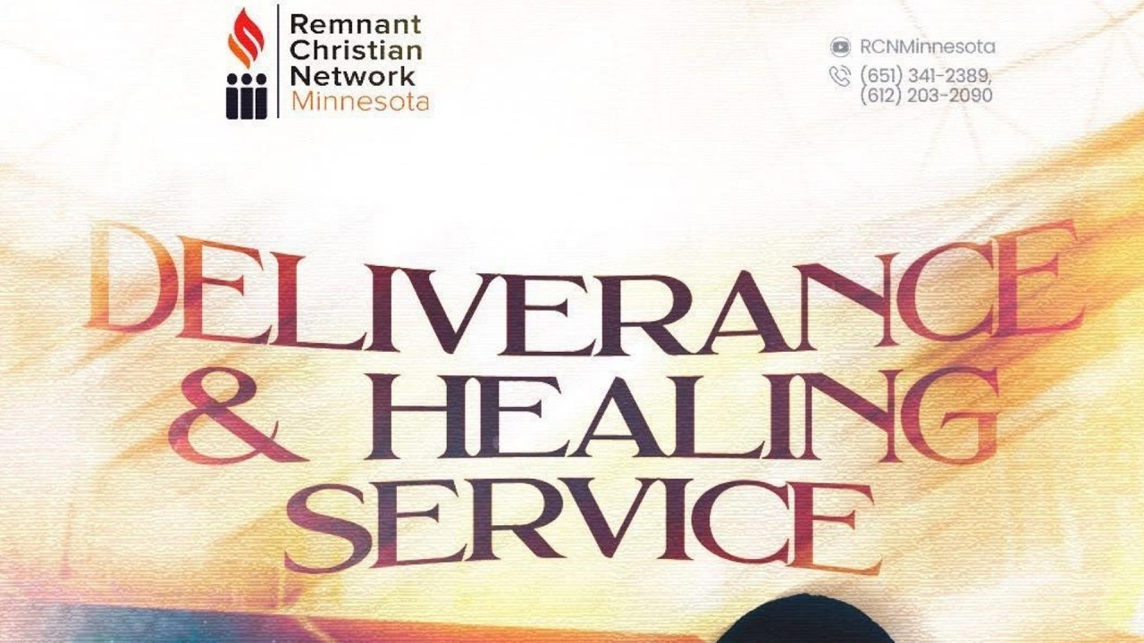 DELIVERANCE AND HEALING SERVICE|| SUNDAY SERVICE|| DR. AROME OSAYI|| RCN MINNESOTA||23RD AUGUST 2026
