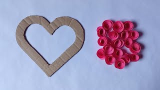 Valentine Day Craft|Heart Shape Wall Hanging|Shivam Art & Craft