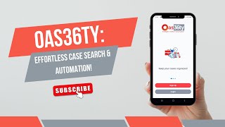 OAS36TY Mobile App Demo: Simplifying Legal Work for Lawyers! screenshot 5