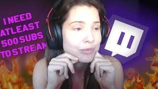 Amanda Cerny thinks shes entitled to 500 subs on Twitch